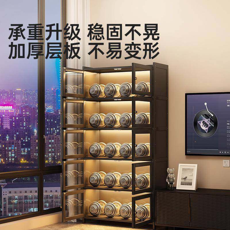 家用客厅酒柜靠墙储物柜GL8053-C展示容柜大储量现代多简约功能透