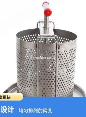 锈钢压蜜压机榨AIH蜡机用小型家土蜂蜜榨机不榨汁打糖机压蜂蜜￡