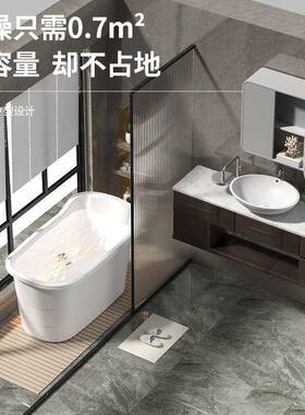 加长加折厚浴浴桶塑料非叠47628用成人洗澡澡盆盆盆桶家老人沐新