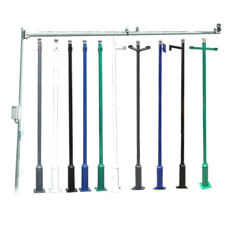 监控一体式/.5架/4/5/6米LYI4不锈钢监控立杆杆球机支0组合立杆