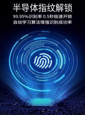 智全选自动指锁人脸识别家防盗门密码锁纹智能用门锁94177入户门