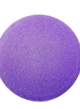 紫56寸汽车料干寸磨砂纸55637紫纸色纸基陶瓷磨不带孔