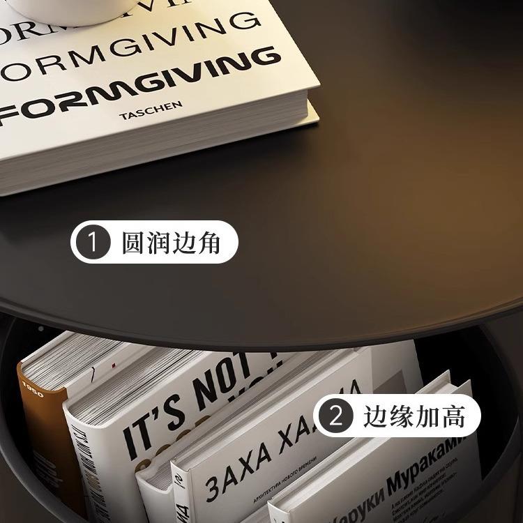 沙边几家客厅储物HKM小茶几可移动奶油风床用头小桌子休闲台阳发