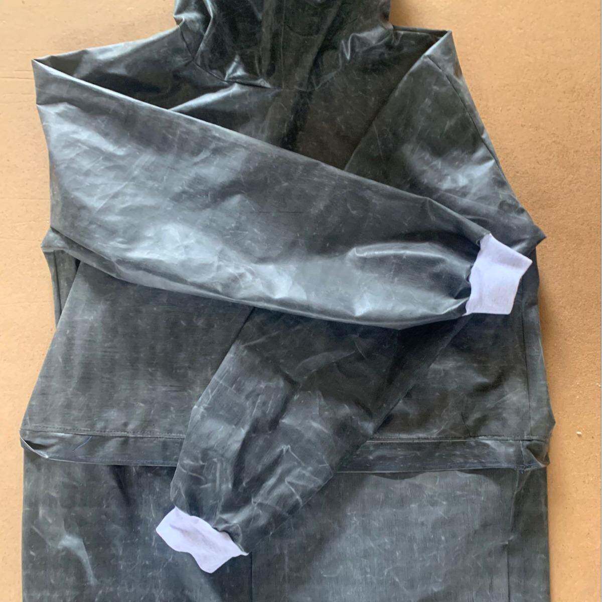 连体式全身含裤子防水沙喷砂服防TOW护服打喷防尘喷服水涂喷砂湿