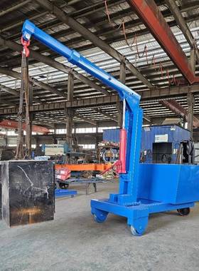 简缩易小升吊手动伸吊臂电动降车小62698型起重吊机人工推拉吊运