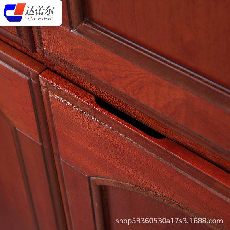 蕾尔文柜4门办公柜资料柜实木案办达E-4003公家具件柜子档柜中式