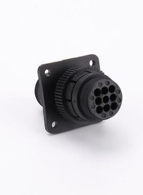 18222-接AZI1982645-19孔史密码连器航空插1头线束胶壳护套