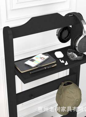 美式置家用办公室衣帽36658架可移动物服衣架子落地多功挂能卧室