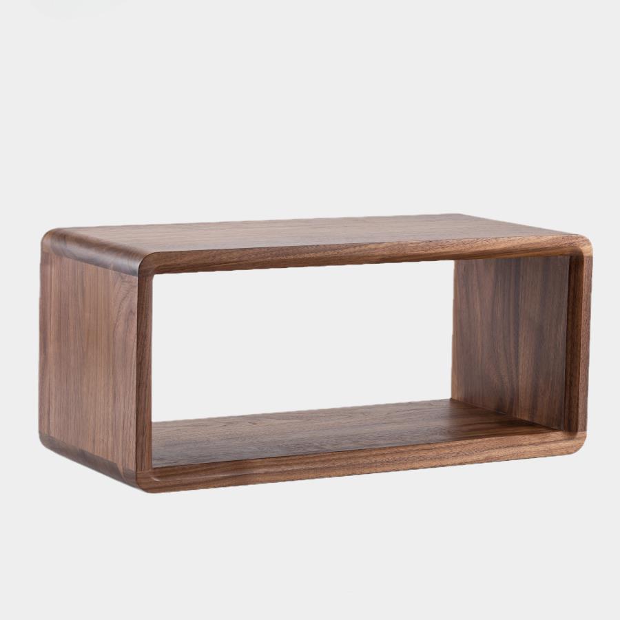 黑桃架实木桌架面书置物架格子架木质办68784公桌上收纳自胡由组