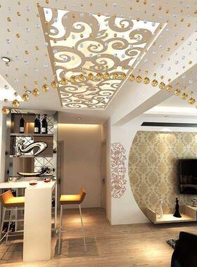 水晶珠帘断帘客厅卧室水过道风玄卫生间房间挂帘关珠子装饰隔TZQ