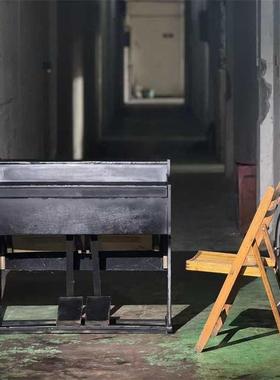 便风宜老式脚踏复琴老钢琴装饰复古怀旧摆设拍摄道具董古仅WRV摆