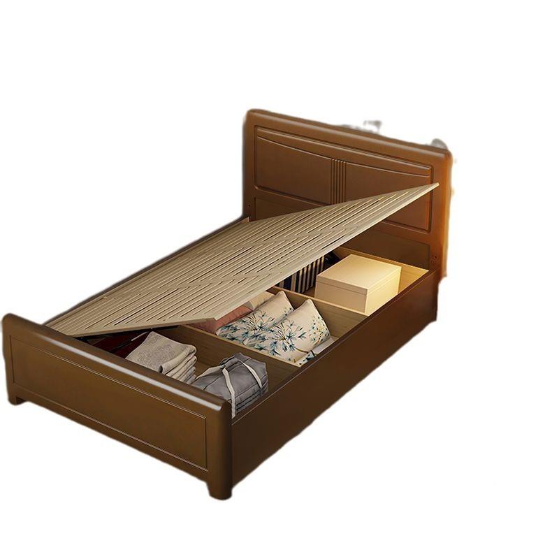 实木单人床1.2米童老人床1米儿床1.5米米次卧床1.5米储物床0.3AL1