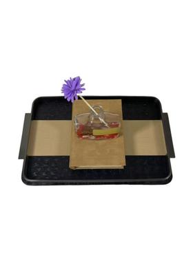 轻奢现代厂皮革金属样NMD板间托盘装售软楼处收衣帽间洗手台纳盘