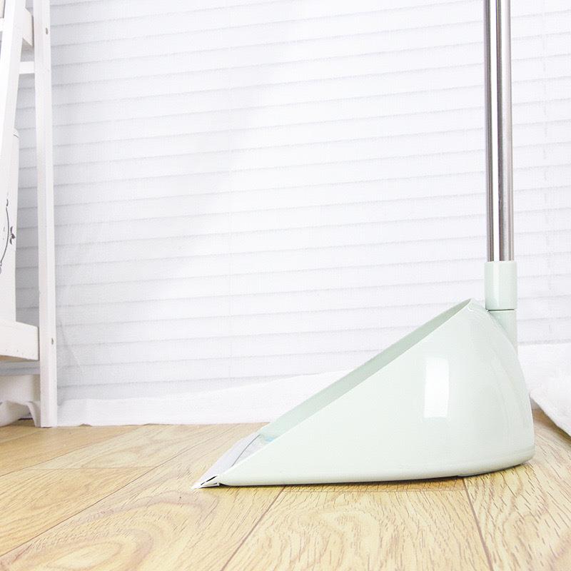 家居软毛扫UDZ把簸套垃圾铲清扫帚懒组合箕塑料不锈钢长手柄人洁