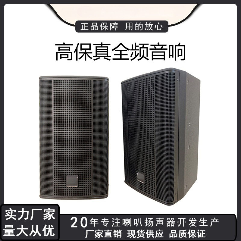 ZR-10 10寸大声压高灵感度KTV卡拉ok会议室家用影院婚庆全频音箱