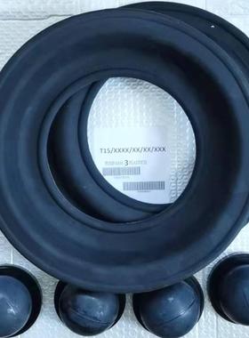 纪配3寸成ILDEN威尔顿膜片QVW15-10101-5氯丁隔膜片黑色W耐酸碱耐