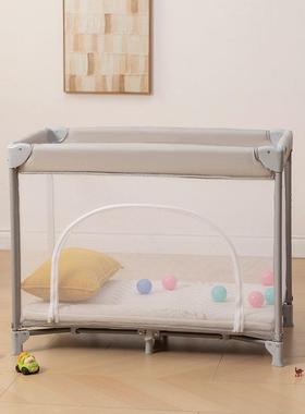 叠DXG婴儿免床新生婴儿床客便携式多功能宝宝午睡折叠床厅折安装