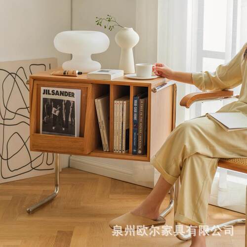 日式木杂柜书柜客约厅电视RVI沙发志小边柜角几卧室简多功能实小