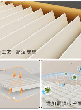 磁吸L伸14647缩杆折叠孔帘杆新免打卫生间浴室淋浴隔断帘杆款弧形