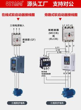 深圳台频达在相线器80机V三电软启动器30/UDI45k3w/55/75/90kw旁