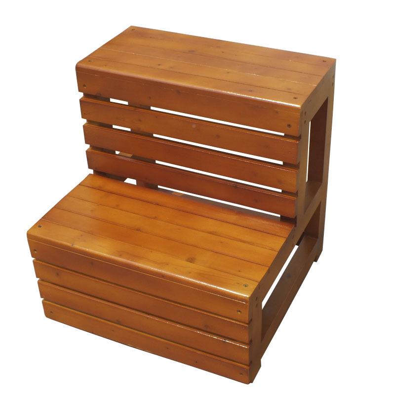 家梯子GBB实木二梯两用梯凳子台阶脚步踏凳登用高梯踏步登高凳凳