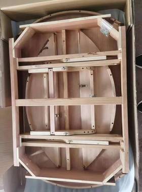 全实木13802餐桌胡桃木家现用简约中式具伸缩折叠一桌六椅家吃饭