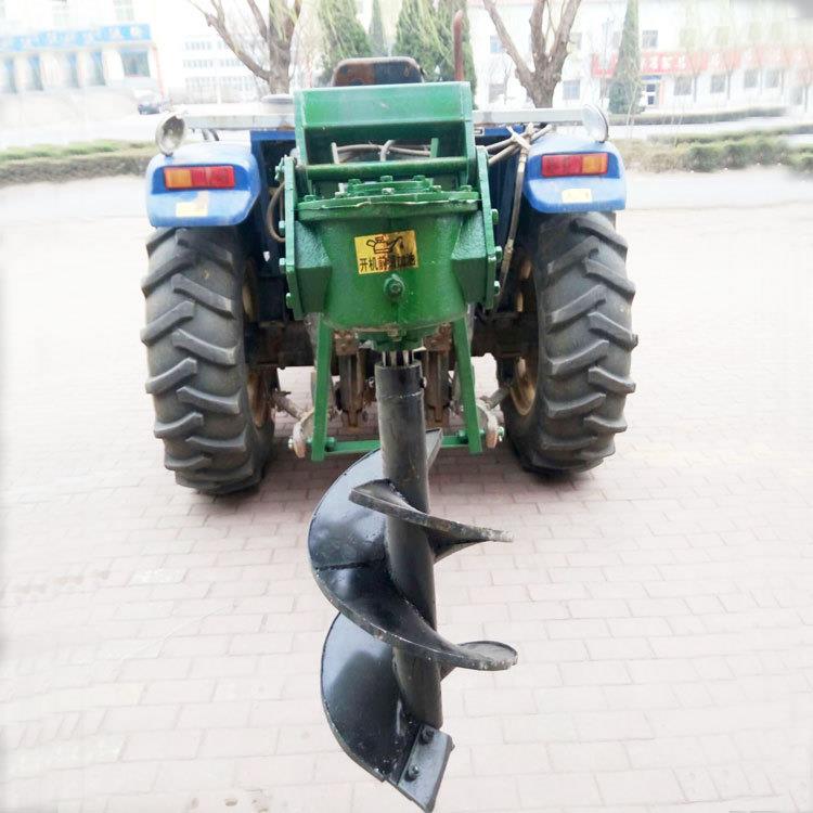 拖机植带PNV4挖坑机0拉cm直径树打洞机吉林农用刨坑机