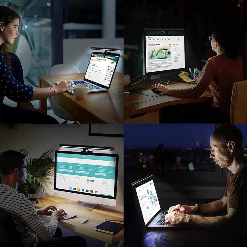 幻彩屏幕挂灯RGB电脑屏灯补显示眼器灯桌面办公幕光灯显695示器护