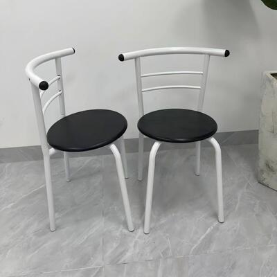 餐OER椅写椅靠背现代简约出租房字会议室办公椅学脑生电家用吃饭