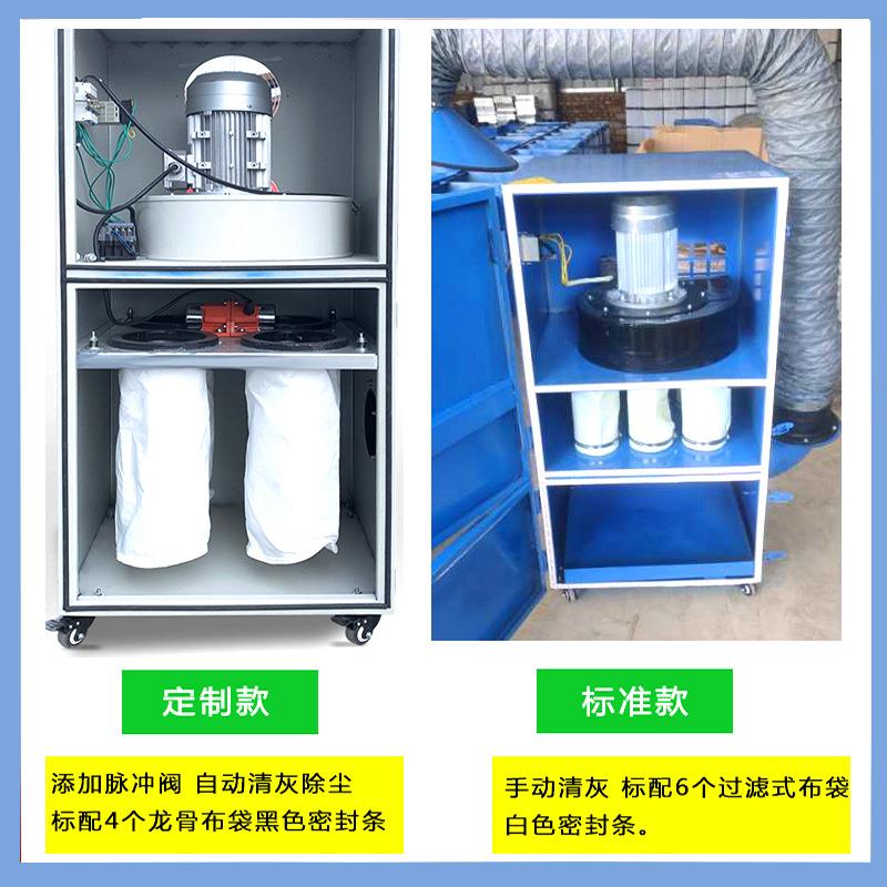 移动式打磨抛光集尘器木工布袋集尘器脉冲式除尘器小型打磨集尘器