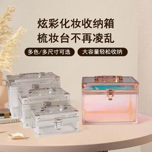 美甲工具箱大容睫量专FKV用纳美收盒桌面收纳筐包盒子油胶甲外出