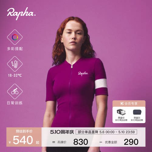 RaphaCore女款短袖骑行服