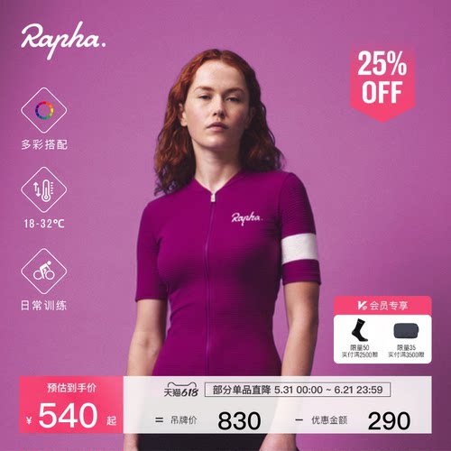 RaphaCore女款短袖骑行服