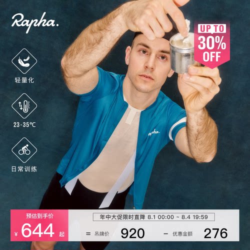 RaphaCore男款短袖骑行服