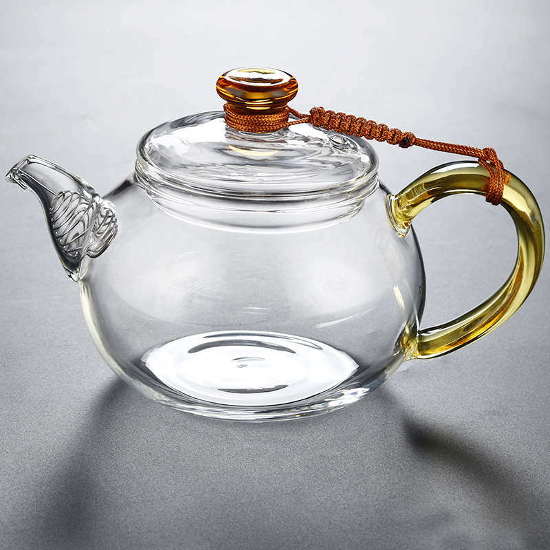玻璃茶壶耐高温加厚透明泡茶壶小号容量不锈钢过滤冲茶器功夫茶具,餐饮具,茶壶,淘宝优惠券,粉丝福利购,淘宝优惠卷