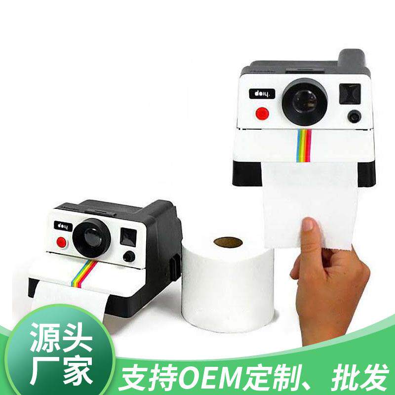 复古相机纸巾盒 家用创意个性卷纸盒卷筒 塑料礼品客厅桌面纸巾抽