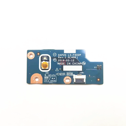 原装Dell 戴尔Precision M7730 M7740开关机小板 LS-F602P