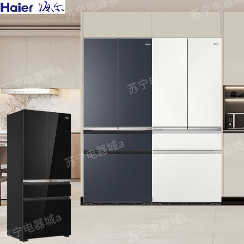 海尔冰箱518博悦零嵌式BBCD-518WGHFD2BGNU1-518WGHFD2BD5U1黑钻