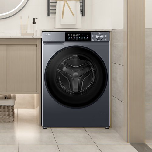 Haier/海尔XQG120-LE55J7U1云溪12KG大容量超薄精华洗滚筒洗衣机