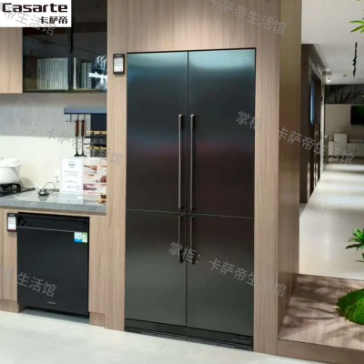 卡萨帝580AI鉴赏家万象隐形嵌入式零嵌冰箱BCD-580WGCTDA4H7U1