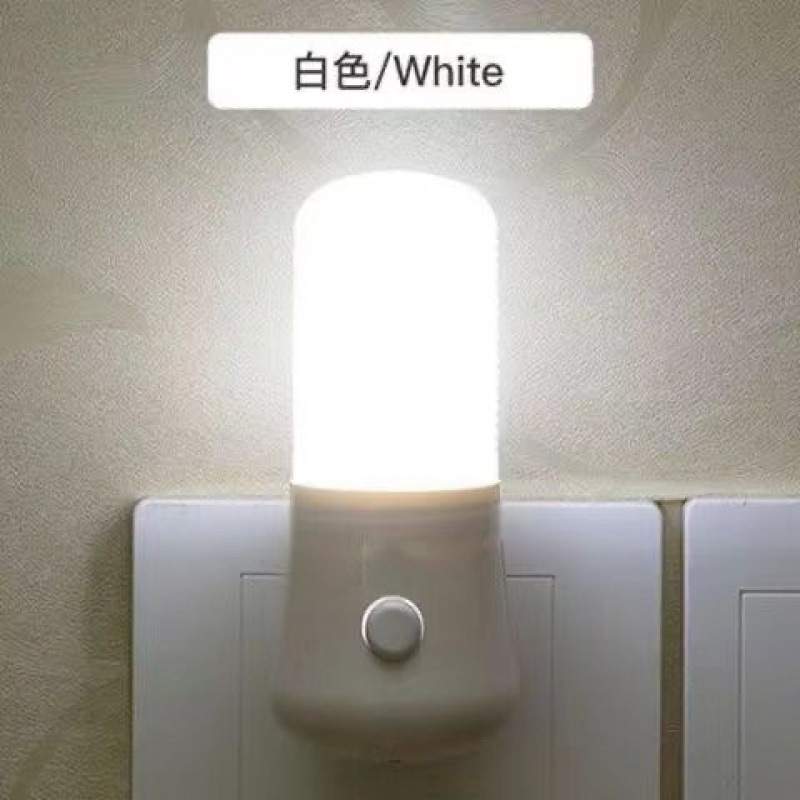 新3W小夜灯LED插电节能灯婴儿喂奶卧室床头灯房间迷你起夜灯宿舍
