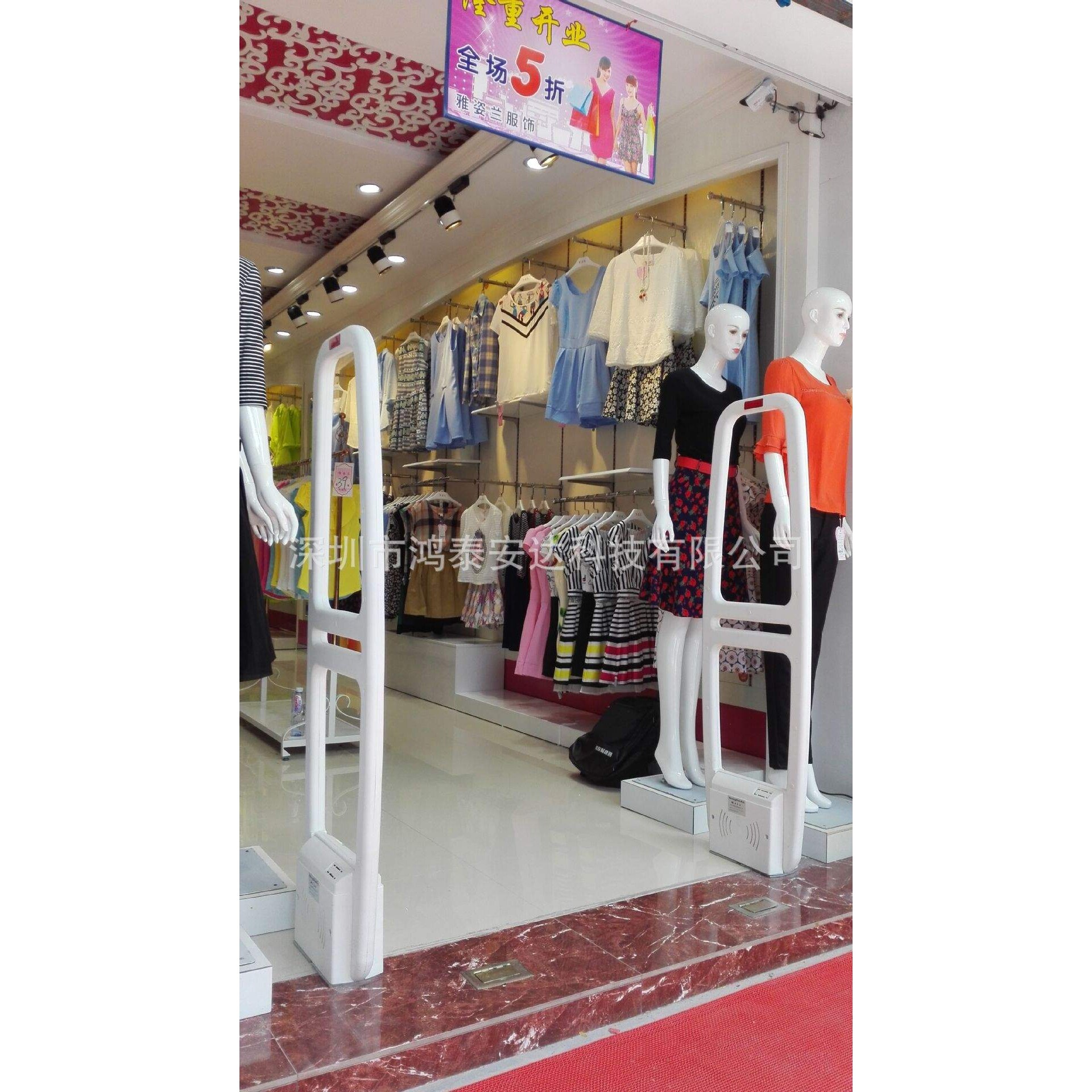 服装防盗报警门 服装防盗 声磁超市防盗门 声磁服装防盗 店铺