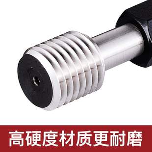 熱鍍鋅螺紋塞規(guī)M8 6AZ 螺紋牙規(guī) 通止規(guī)鍍鋅止通規(guī)深度規(guī) M10