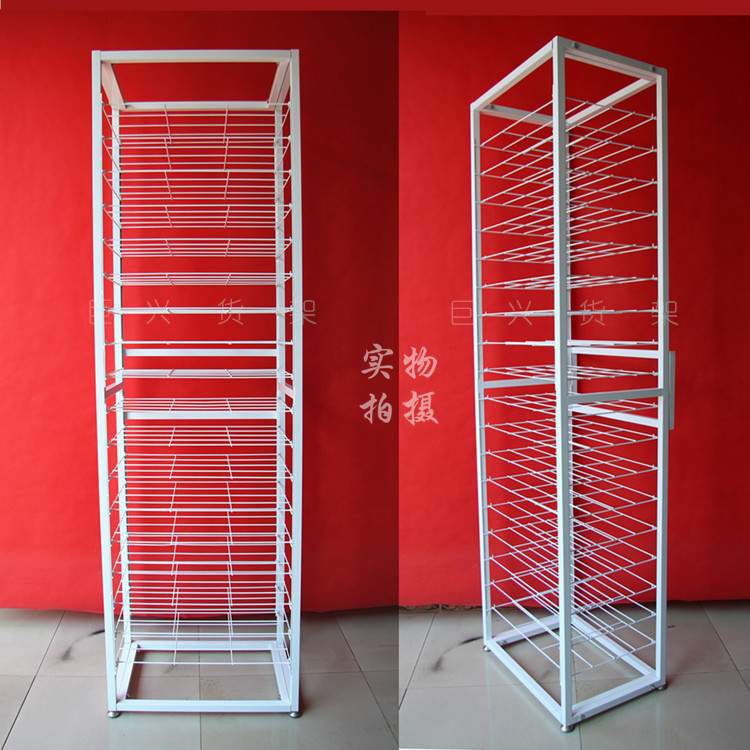 卡纸收纳架画纸收纳架多层资料收纳展示架画室作品陈列架纸架子