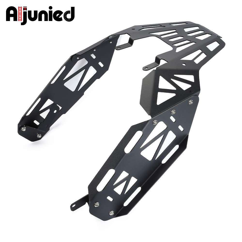 适用凯越450Rally摩托改装后尾架边包支架尾箱架后货架行李架配件