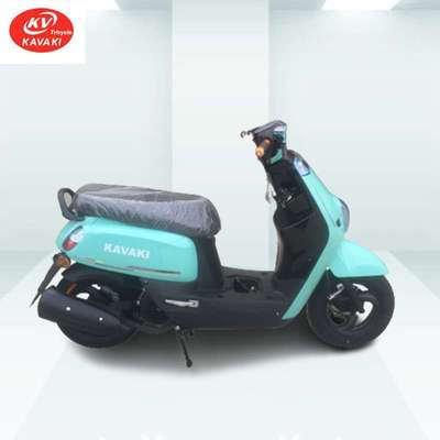 卡瓦崎酷奇125CC爬坡好力汽油机车载客 女装两轮燃油大动力摩托