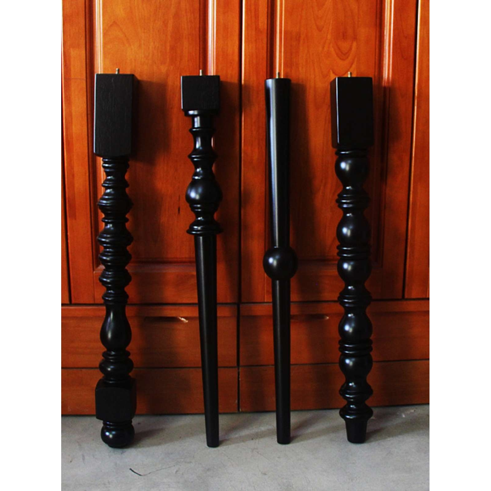 my定 制实木桌腿餐桌腿书桌腿茶几腿装饰柱梳妆台腿吧台复古腿中