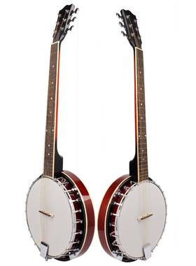 热卖六弦班卓琴原木沙比利6弦斑鸠琴练习演奏banjo西洋乐器