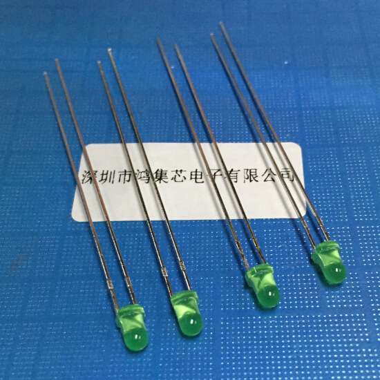 超长脚66mm 3mm绿发绿色加长脚68mm直插LED灯珠发光二极管特别长