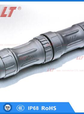 供应耐压5000V工业连接器M4580A大电流IP68防水公母插